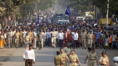Photo of भीमा कोरेगांव में युद्ध की 202वीं बरसी पर लाखों लोग हुए जमा
