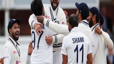 Photo of भारत ने लार्ड्स टेस्ट में इंग्लैंड के खिलाफ दर्ज की शानदार जीत
