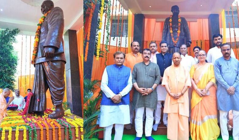 Photo of यूपी: सीएम योगी ने डॉ मुखर्जी की प्रतिमा पर पुष्पार्पित कर किया नमन