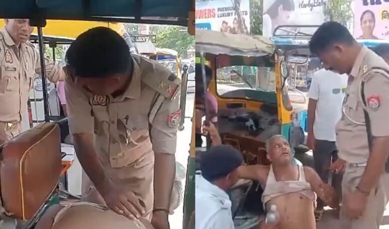 Photo of बरेली में ऑटो चालक को आया हार्ट अटैक, दरोगा ने सीपीआर देकर बचाई जान