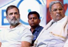 Photo of राहुल गांधी को गोली मारने की धमकी दिए जाने पर सिद्धारमैया हैरान