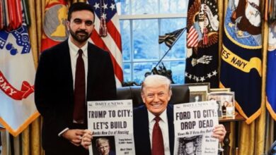 Photo of न्यूयॉर्क के मेयर ममदानी ने राष्ट्रपति ट्रंप से की मुलाकात