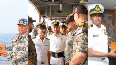 Photo of भारत युद्धाभ्यास मिलन के लिए तैयार, नौसेना ने तीन देशों के जहाजों का किया स्वागत