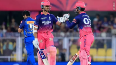 Photo of यशस्वी-वैभव सूर्यवंशी के तूफान के दम पर राजस्थान ने लगाई जीत की हैट्रिक