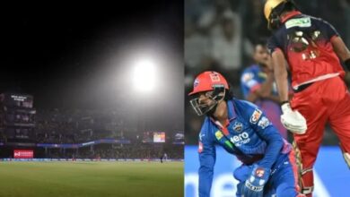 Photo of  4 बैटर्स शून्य पर आउट, आंधी ने 5 मिनट के लिए डाला खलल; घर पर आरसीबी ने दिल्ली को झकझोरा