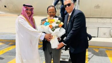 Photo of पश्चिम एशिया में जारी संकट के बीच सऊदी अरब पहुंचे अजीत डोभाल