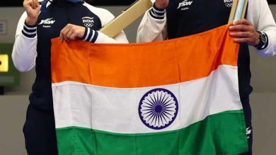 Photo of एशियन गेम्स 2026: मनु भाकर और पवन शेरावत ने थामा तिरंगा, नागोया में भारतीय दल का किया नेतृत्व???