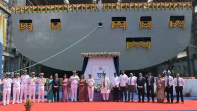 Photo of विशाखापत्तनम में भारत की समुद्री ताकत को मिली नई मजबूती, रक्षा मंत्री राजनाथ सिंह ने पहला फ्लीट सपोर्ट शिप ‘सूर्य’ किया लॉन्च ???
